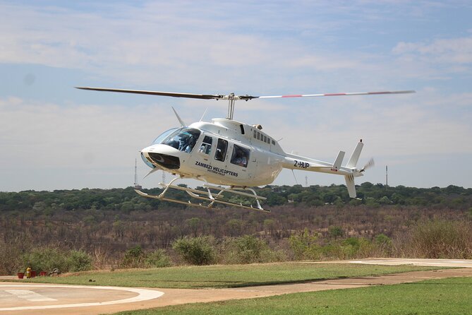 15 minutes scenic helicopter flight above Victoria Falls-Zimbabwe - Why an aerial view changes your understanding of Victoria Falls