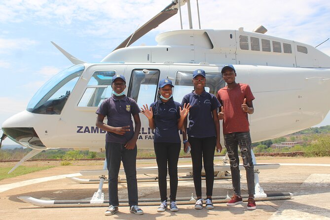 15 minutes scenic helicopter flight above Victoria Falls-Zimbabwe - What the price really includes