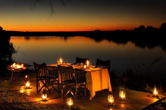 6-day Hwange, Chobe & Victoria Falls Combo - Day 4: Victoria Falls and the Zambezi at sunset