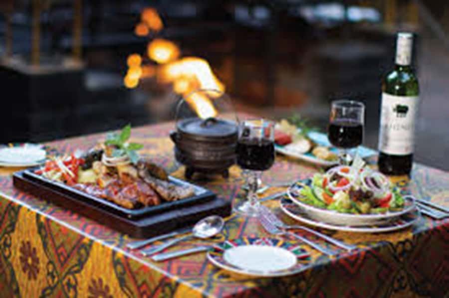 Boma Dinner & Drum Show - Four courses, from campfire soup to game barbecue