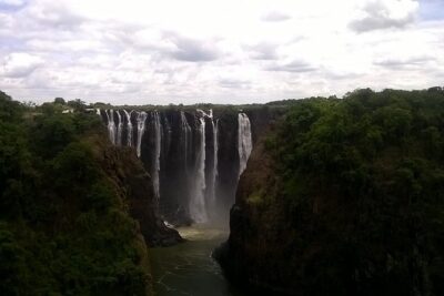 Bungee Jumping at The Victoria Falls Bridge