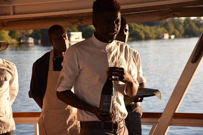 Dinner Cruise on the Zambezi River - Watching the sun go down over Victoria Falls country