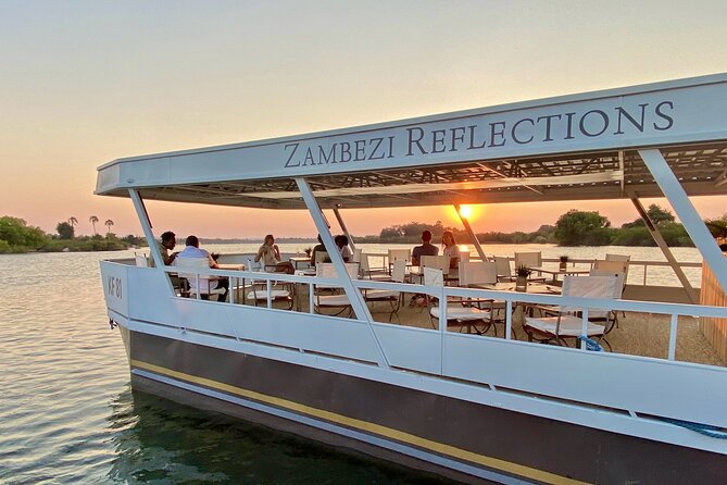 Dinner Cruise on the Zambezi River - Transport from Zimbabwe, and the Zambia catch