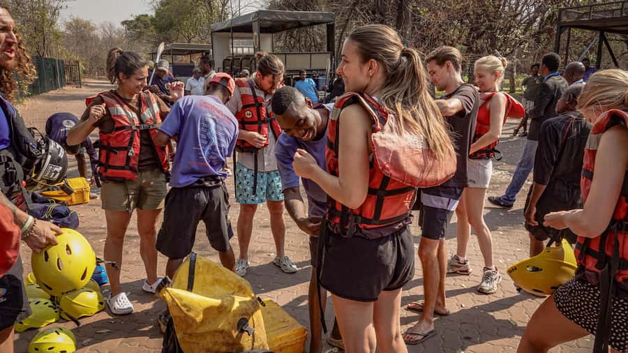 From Kasane: Full-Day White Water Rafting - Safety first, then serious white water