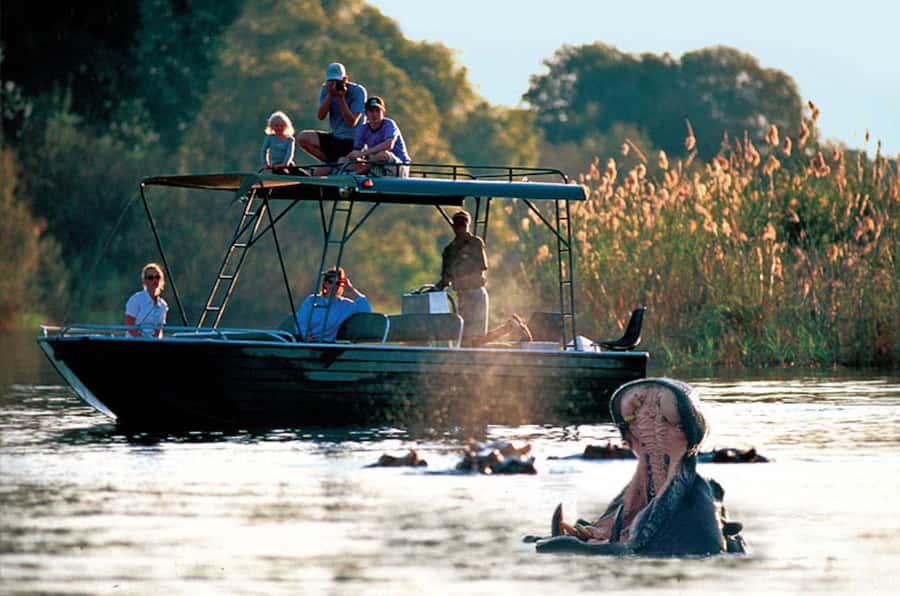 From Livingstone: Victoria Falls River Safari - The first run over the Zambezi rapids