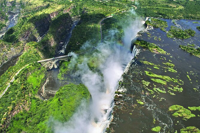 Helicopter Flight+window Seat Guarantee over the Victoria Falls - What the guaranteed window seat really means