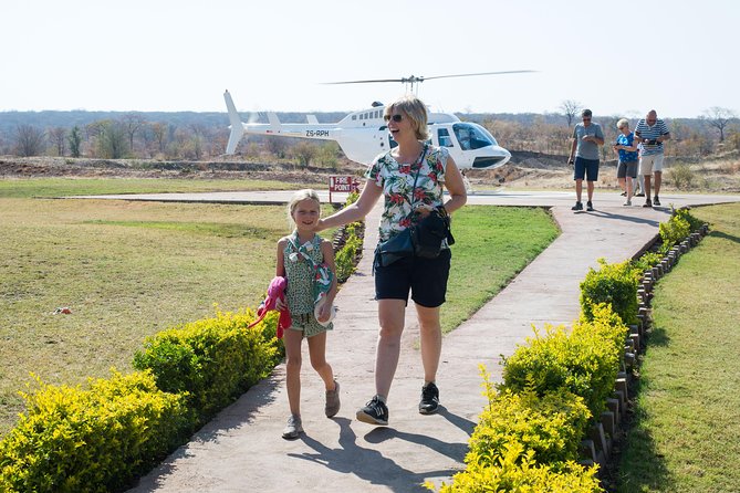 Helicopter Scenic Flight over Victoria Falls 12-13 minutes Flight - Communication, fees, and pickup details