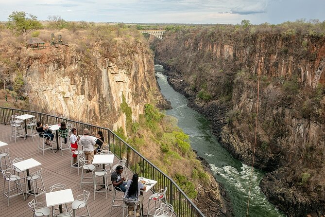Lookout Cafe Lunch In Victoria Falls - Lunch above Batoka Gorge