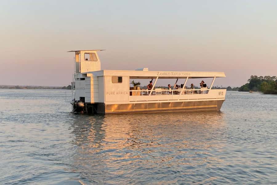 Luxury Sunset Dinner Cruise with 4-Course Meal - Sunset is the main event