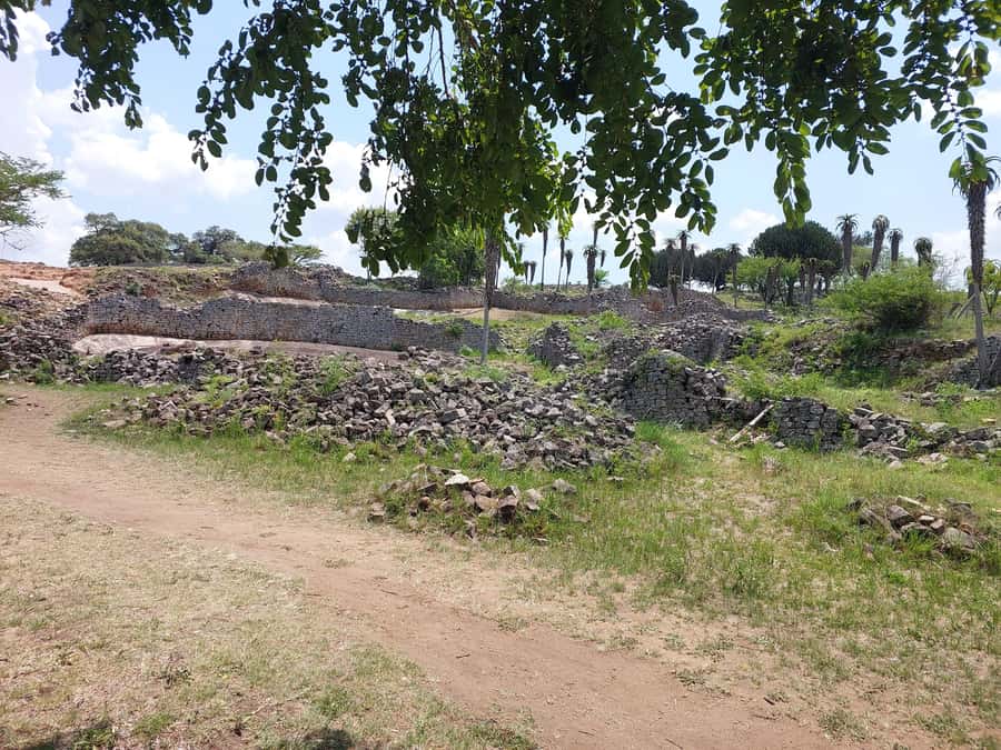 MASVINGO; GREAT ZIMBABWE MONUMENT TOUR - FROM HARARE - Inside the Great Enclosure
