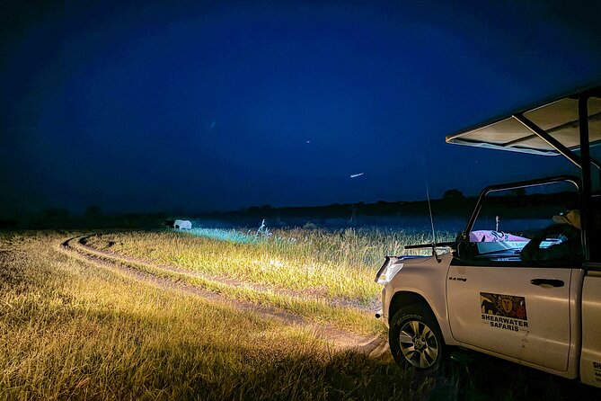 Night Game Drive in Zambezi National Park and Victoria Falls - Inside Zambezi National Park after dark