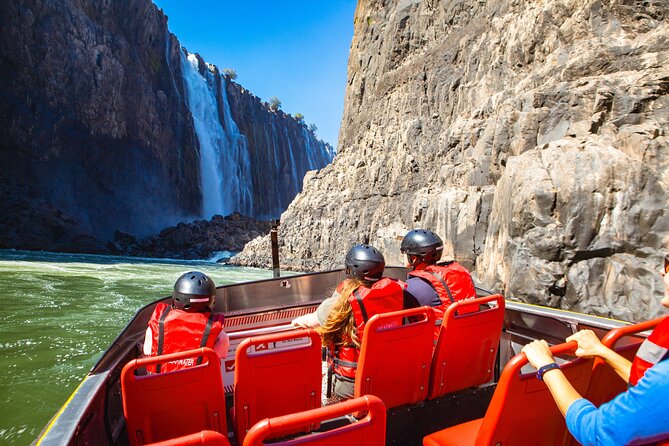 Shearwater Adventure Jet Boat Experience in Victoria Falls - Batoka Gorge turns the ride into an adventure