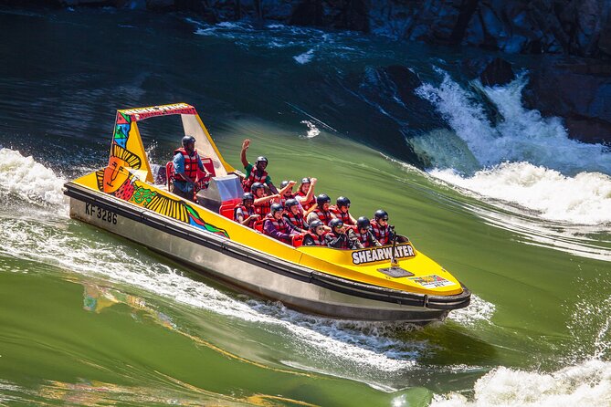 Shearwater Adventure Jet Boat Experience in Victoria Falls - Safety gear and the role of the captain