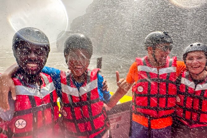 Shearwater Adventure Jet Boat Experience in Victoria Falls - The Boiling Pot gives you a different view of the Falls