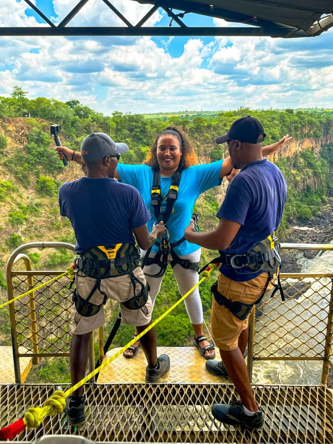 Victoria Falls Bridge Bungee Jump - What $194 includes, and what it does not
