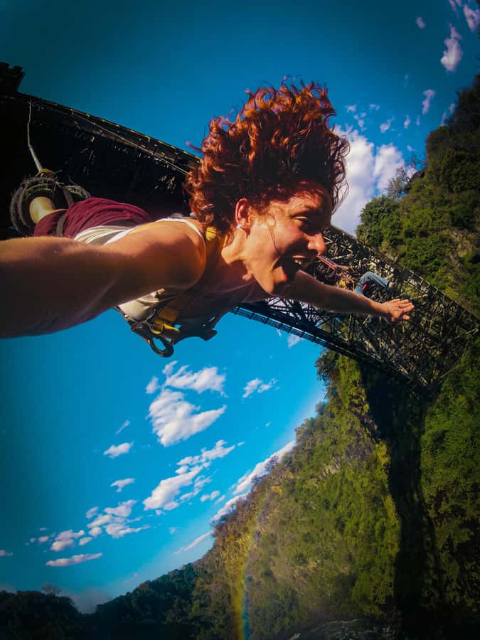 Victoria Falls Bridge Bungee Jump - Your first steps at the Zimbabwe border