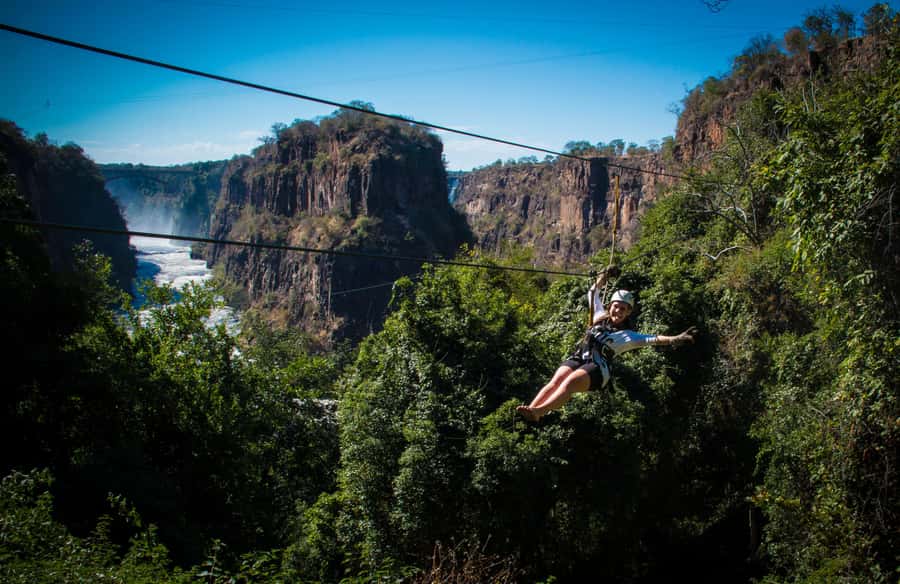 Victoria Falls: Canopy Tour with Transfers - Key points at a glance