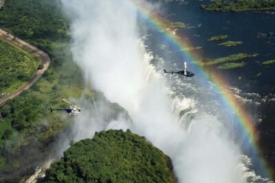 Victoria Falls Flight of the Angels Helicopter Flight