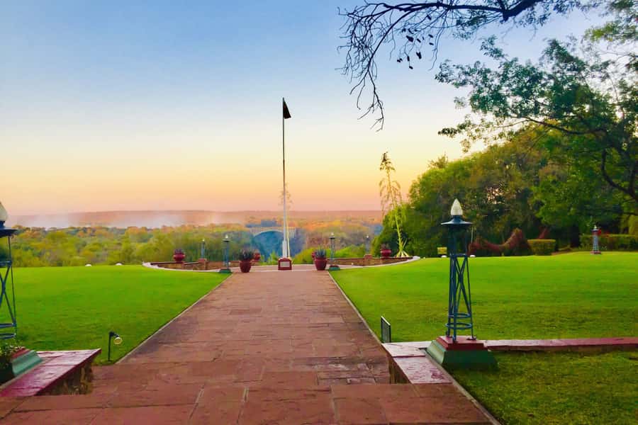 Victoria Falls Guided Tour with High Tea - Views of the bridge and Batoka Gorge