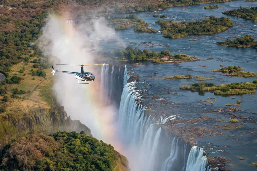 Victoria Falls Helicopter Flights - Smart ways to get more from the flight