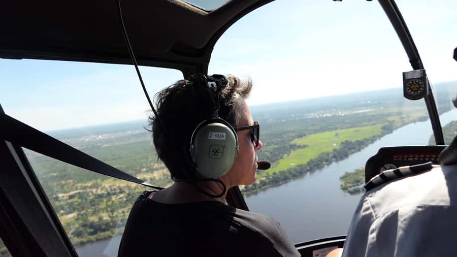 Victoria Falls: Helicopter Tour with Hotel Pickup - Hotel pickup in Victoria Falls