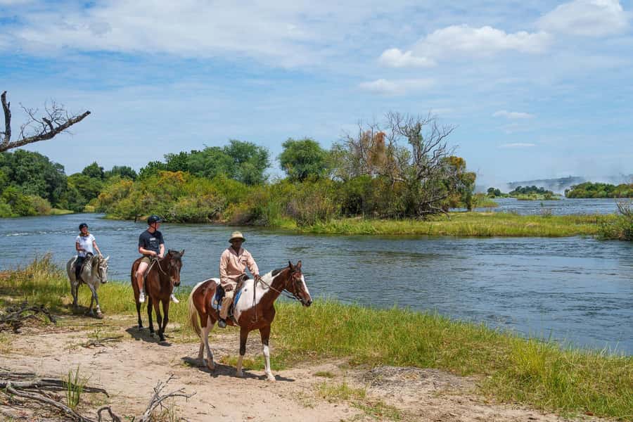 Victoria Falls National Park: Horseback Safari - What the four-hour schedule feels like