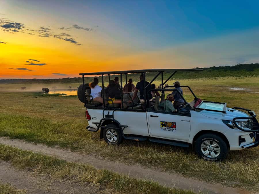 Victoria Falls: Night Game Drive Zambezi National Park - The dusk departure from Victoria Falls