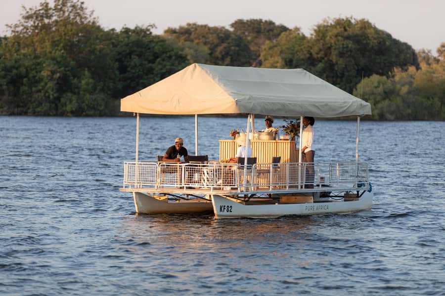 Victoria Falls: Private Sunrise Cruise with Breakfast - Birdwatching before breakfast