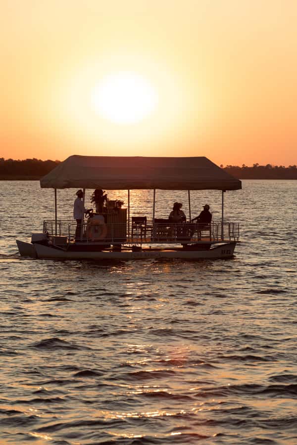 Victoria Falls: Private Sunset Cruise on the Zambezi River - Two hours through the river channels