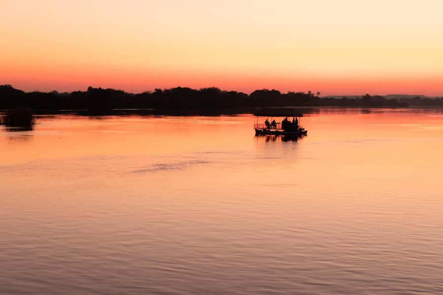 Victoria Falls: Private Sunset Cruise on the Zambezi River - Boarding near Victoria Falls
