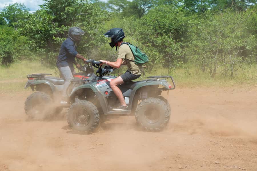 Victoria Falls Quad Bike Adventure - Along the Zambezi River for 15 minutes