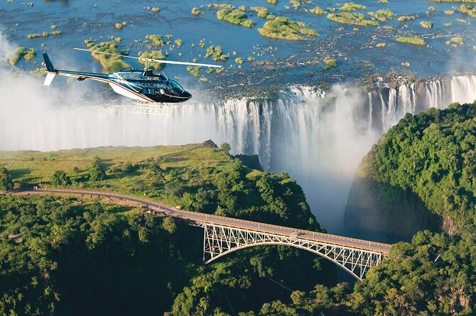 Victoria Falls : Scenic Day Tour, Lunch & Helicopter Flight - Walking beside the falls for two hours