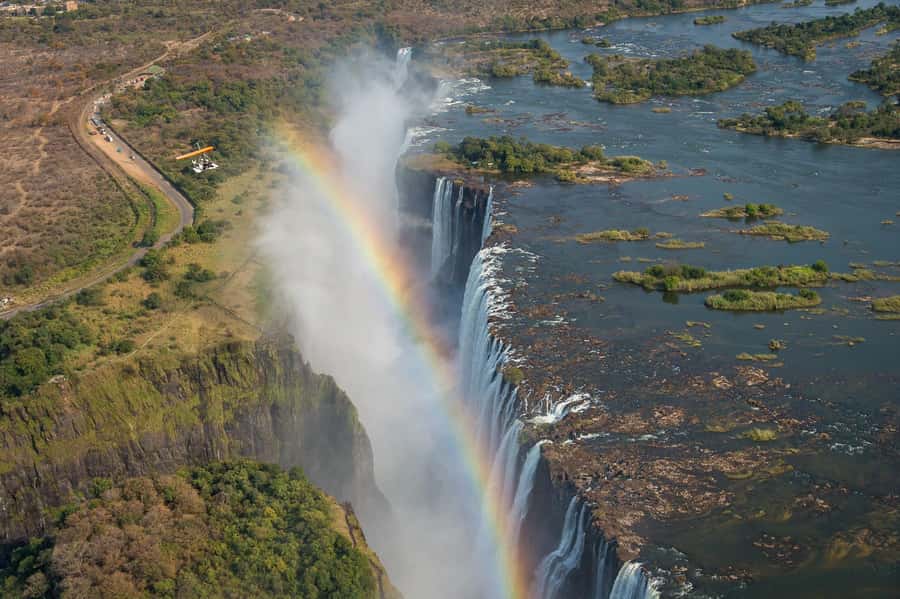 Victoria Falls: Scenic Microlight Flight - What the route reveals about the Zambezi