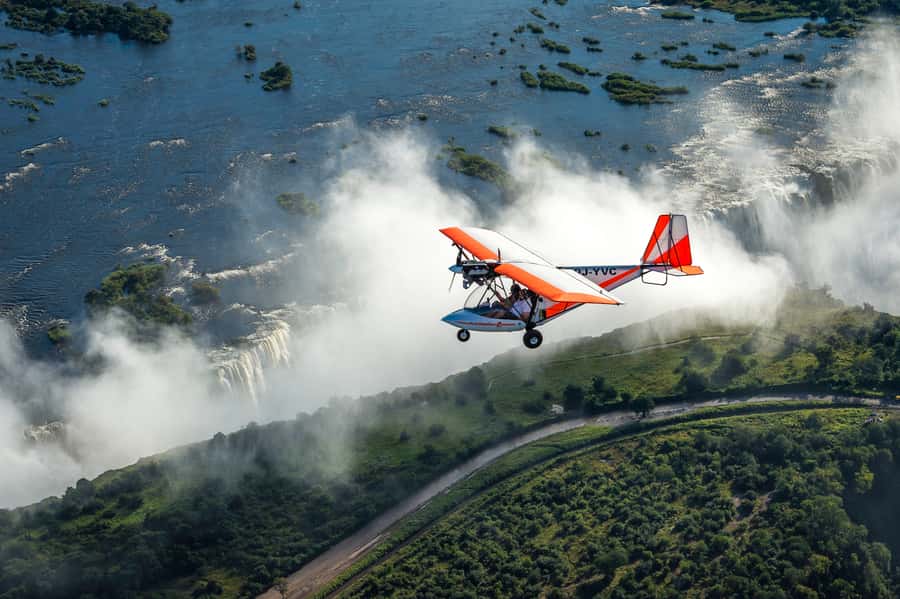 Victoria Falls: Scenic Microlight Flight - The 15-minute flight: a focused Falls experience
