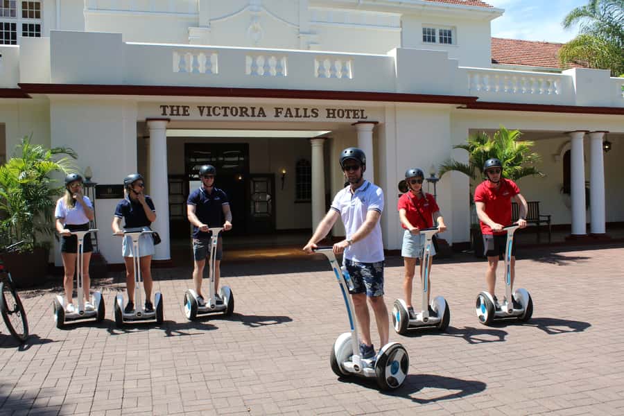 Victoria Falls Segway Tour - Four kilometers along Zambezi Drive