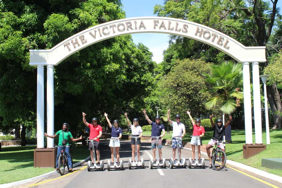 Victoria Falls Segway Tour - A look at Victoria Falls Hotel