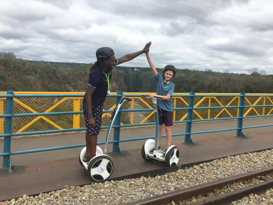Victoria Falls Segway Tour - The Big Tree and its huge baobab trunk