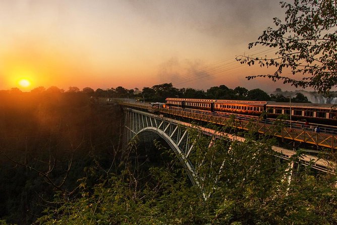 Victoria Falls Steam Train Dinner - From Victoria Falls Railway Station to the bridge