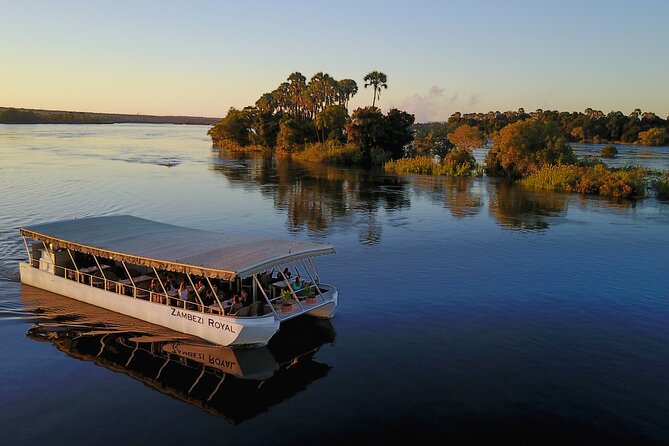 Victoria Falls Sunset Cruise - The sundowner is part of the experience