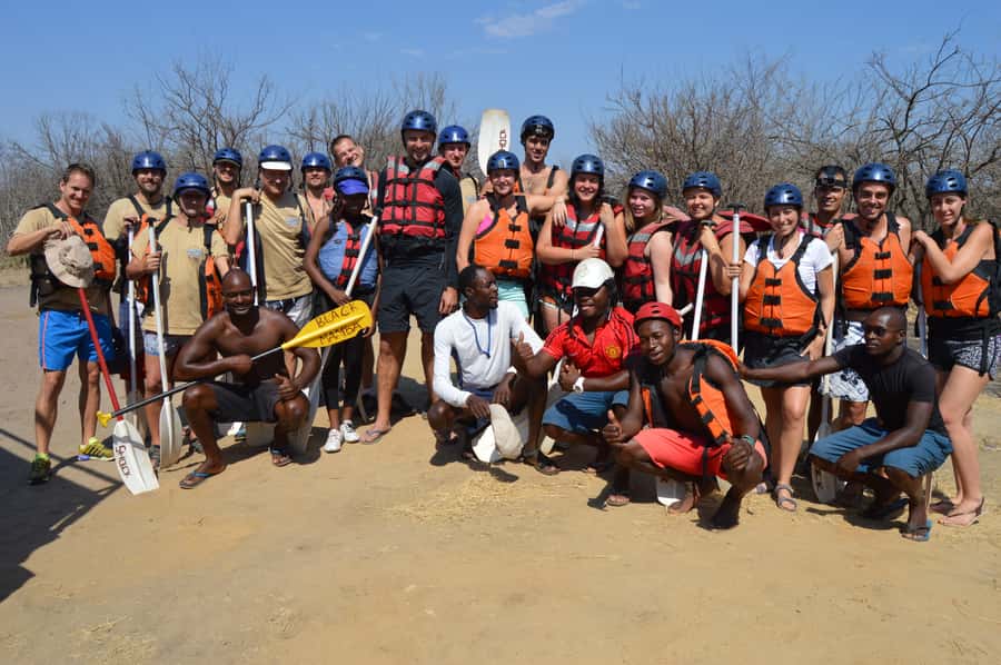 Victoria Falls: Zambezi River White Water Rafting Experience - The steep descent into Batoka Gorge