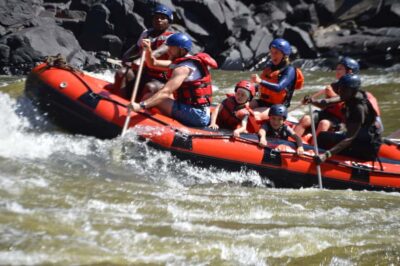 Zambezi River White Water Rafting Experience