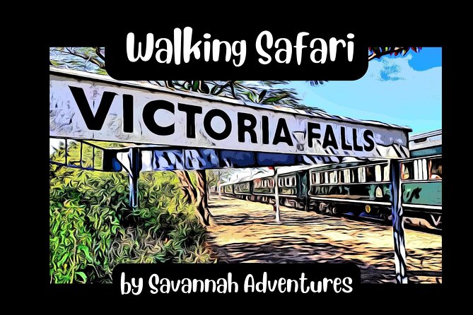 Walking Safari of Victoria Falls Town - The railway station and Victoria Falls Hotel