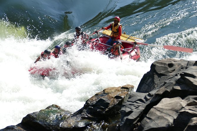 Zambezi River Class IV-V White-Water Rafting from Victoria Falls - The main event: 14 miles of white water