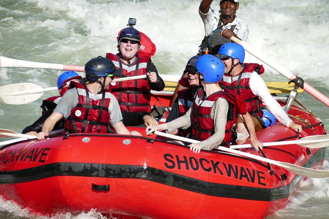 Zambezi Whitewater Rafting & Open Bar Sunset Cruise - The steep hike to the put-in