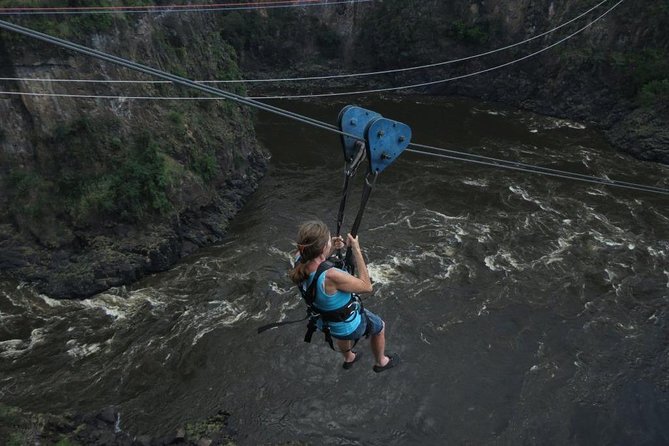 Zipline - Victoria Falls - Views, Height, and the Feel of the Foofie Slide